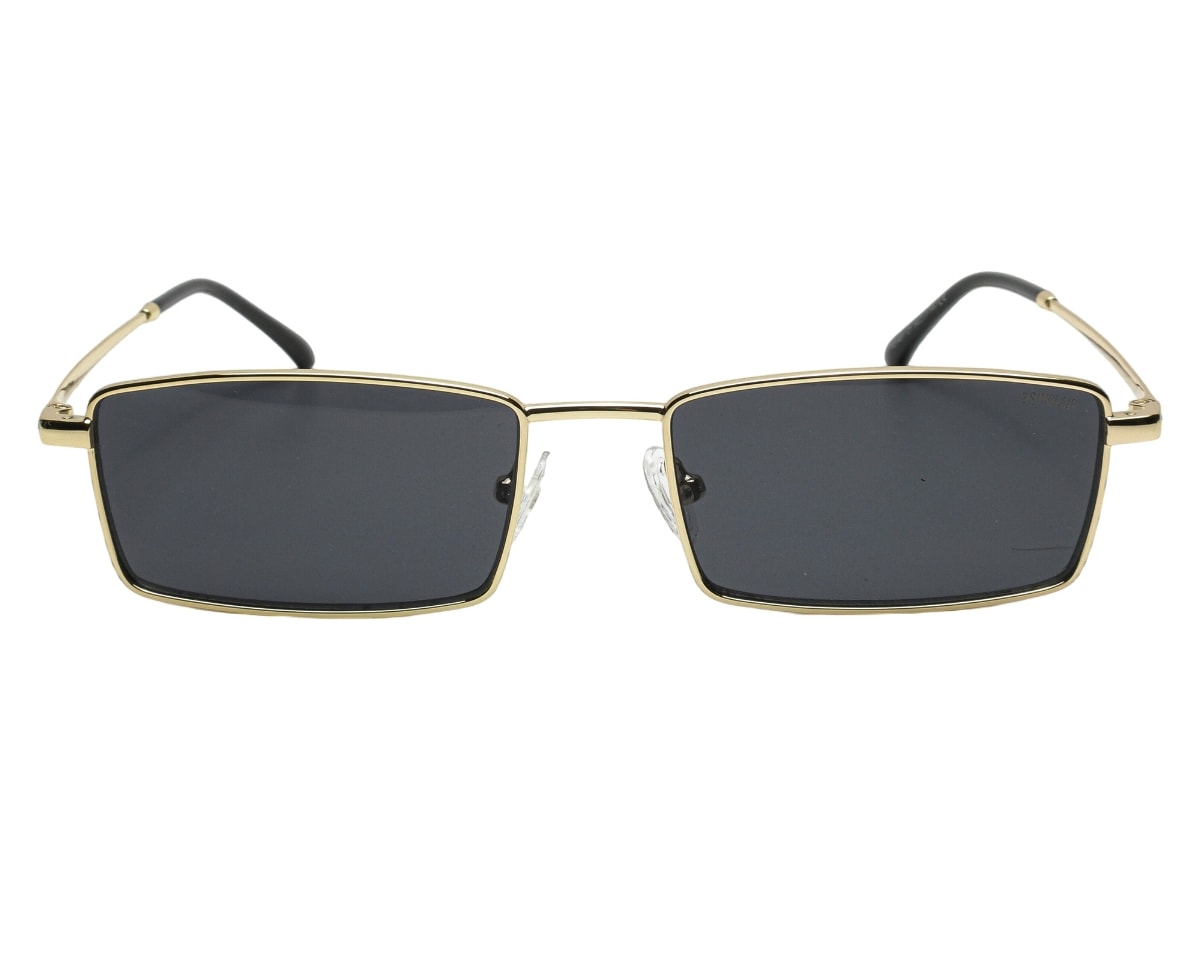 Óculos de Sol F. Sinclair Dourado Cinza YD1401 C1-54