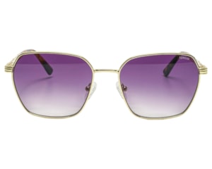 Óculos de Sol F. Sinclair Dourado Cinza YD1490 C1-54