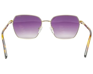 Óculos de Sol F. Sinclair Dourado Cinza YD1490 C1-54