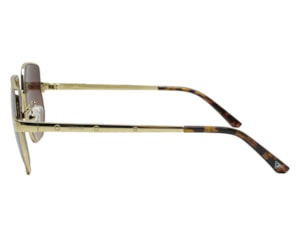 Óculos de Sol F. Sinclair Dourado Marrom MB1408 C2-58