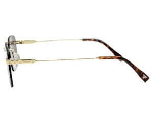 Óculos de Sol F. Sinclair Dourado Marrom MB1474 C5-59