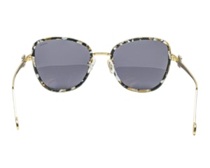Óculos de Sol F. Sinclair Dourado Mesclado Polarizado MB1515 C5-54