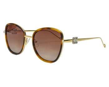 Óculos de Sol F. Sinclair Havana Poalrizado MB1515 C6-54