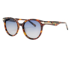 Óculos de Sol F. Sinclair Marrom Havana Polarizado MB1634 C5-52