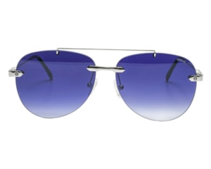 Óculos de Sol F. Sinclair Prata Azul MB1473 C2-61