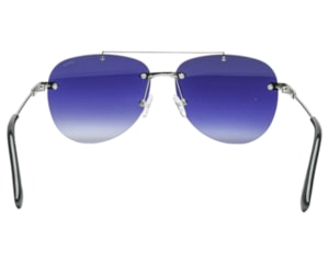 Óculos de Sol F. Sinclair Prata Azul MB1473 C2-61