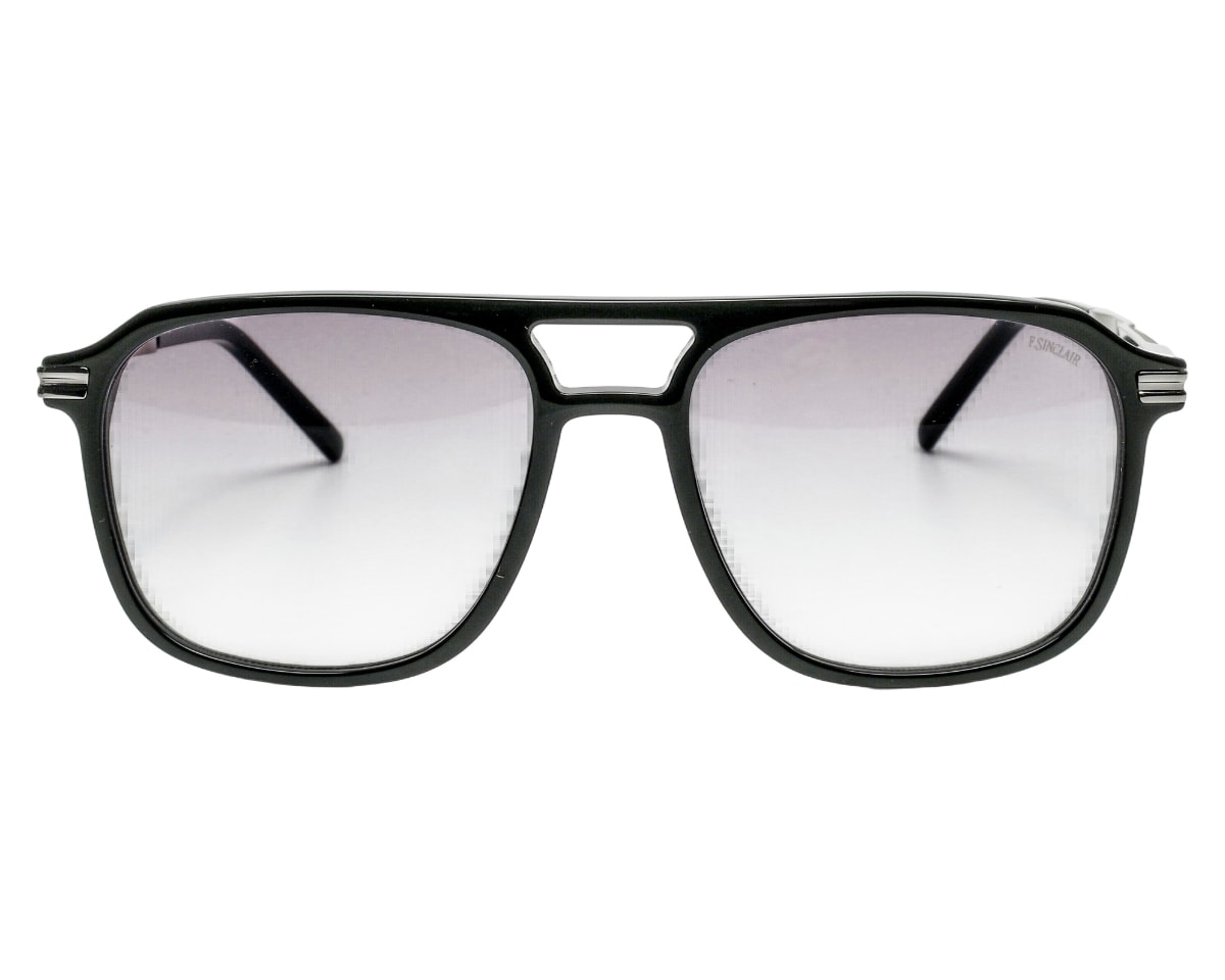 Óculos de Sol F. Sinclair Preto Brilho FS2676S C01-55
