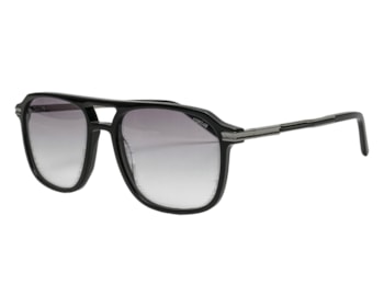 Óculos de Sol F. Sinclair Preto Brilho FS2676S C01-55