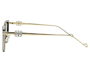 Óculos de Sol F. Sinclair Preto Brilho Polarizado MB1512 C1-50