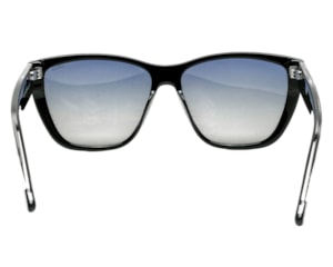 Óculos de Sol F. Sinclair Preto Brilho Polarizado MB1617 C2-61