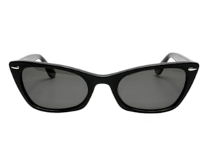 Óculos de Sol F. Sinclair Preto Brilho Polarizado MB1640 C1-54