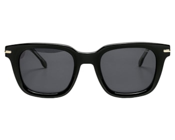 Óculos de Sol F. Sinclair Preto Brilho Polarizado YD1459 C1-50