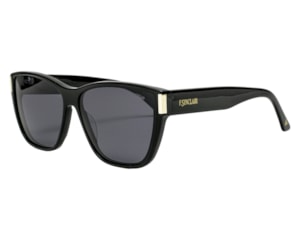 Óculos de Sol F. Sinclair Preto Dourado Polarizado MB1617 C1-61