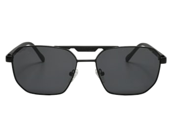 Óculos de Sol F. Sinclair Preto Fosco YD1489T C1-57