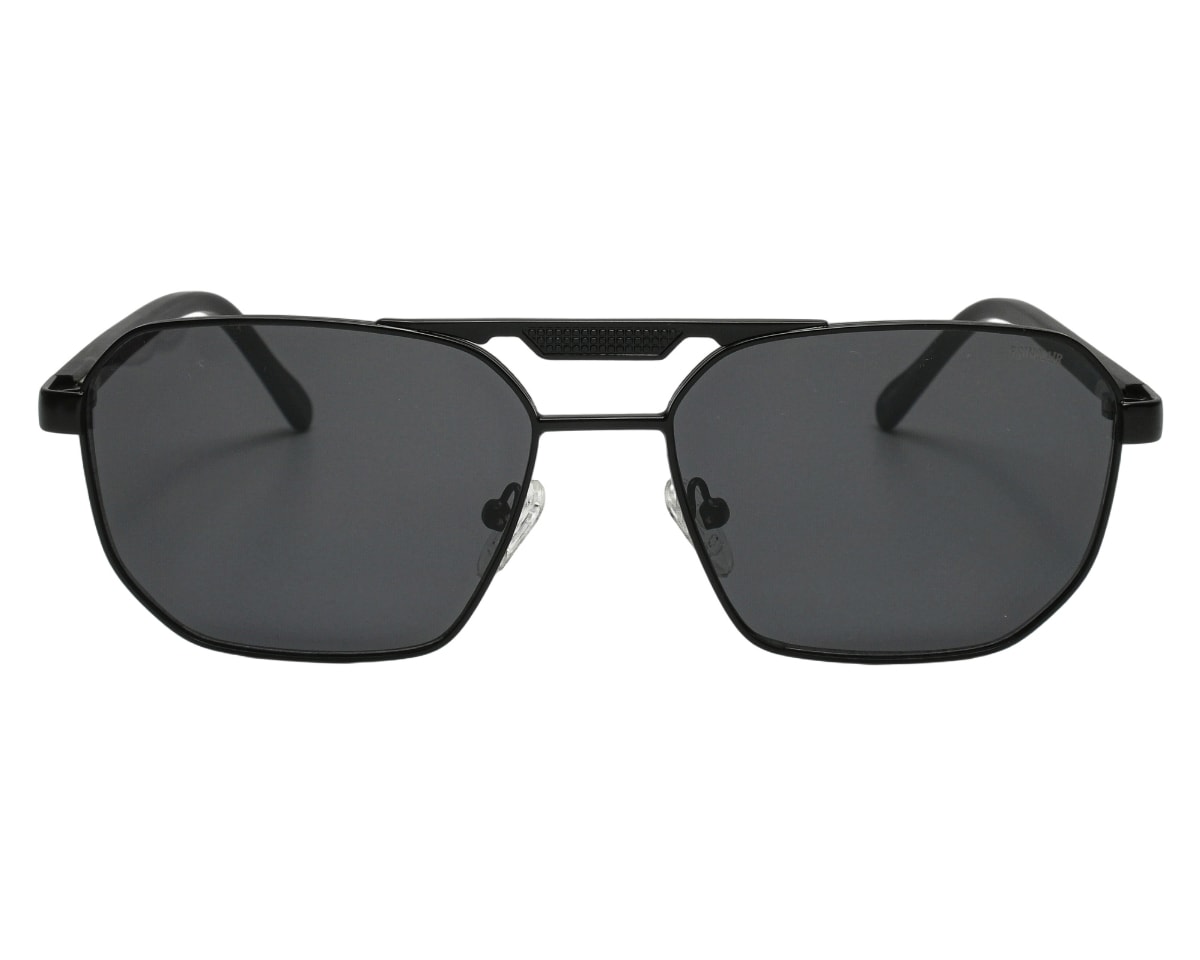 Óculos de Sol F. Sinclair Preto Fosco YD1489T C1-57