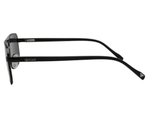 Óculos de Sol F. Sinclair Preto Fosco YD1489T C1-57