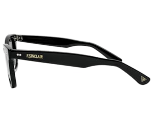 Óculos de Sol F. Sinclair Preto Polarizado MB1642 C1-50