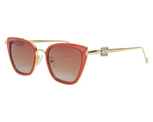 Óculos de Sol F. Sinclair Vermelho Polarizado MB1512 C4-50