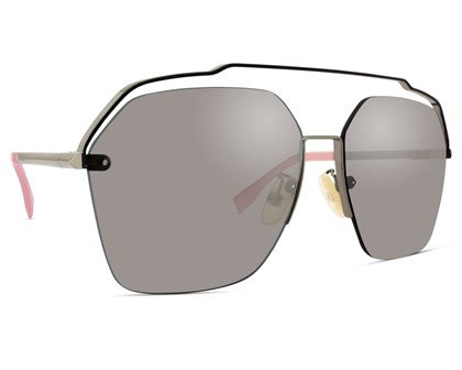 Óculos de Sol Fendi Espelhado Prata FF M0032/S 3YG/UE-61