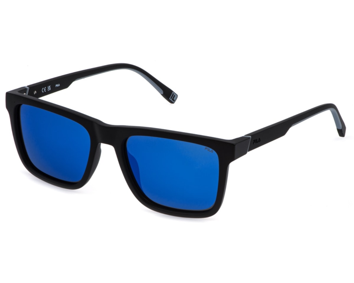 Óculos de Sol Fila Everyday Preto Fosco Polarizado SFID21 U28P-56