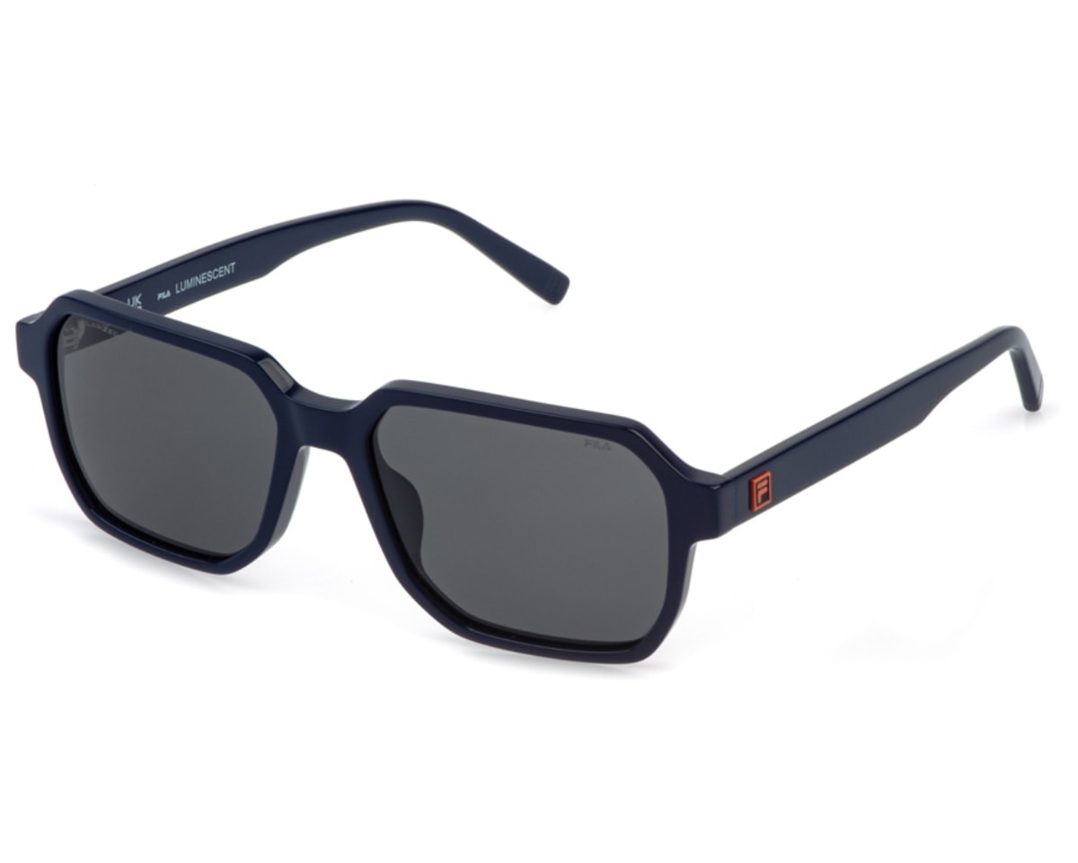 Óculos de Sol Fila Luminescent Azul Polarizado SFID19 991Z-56