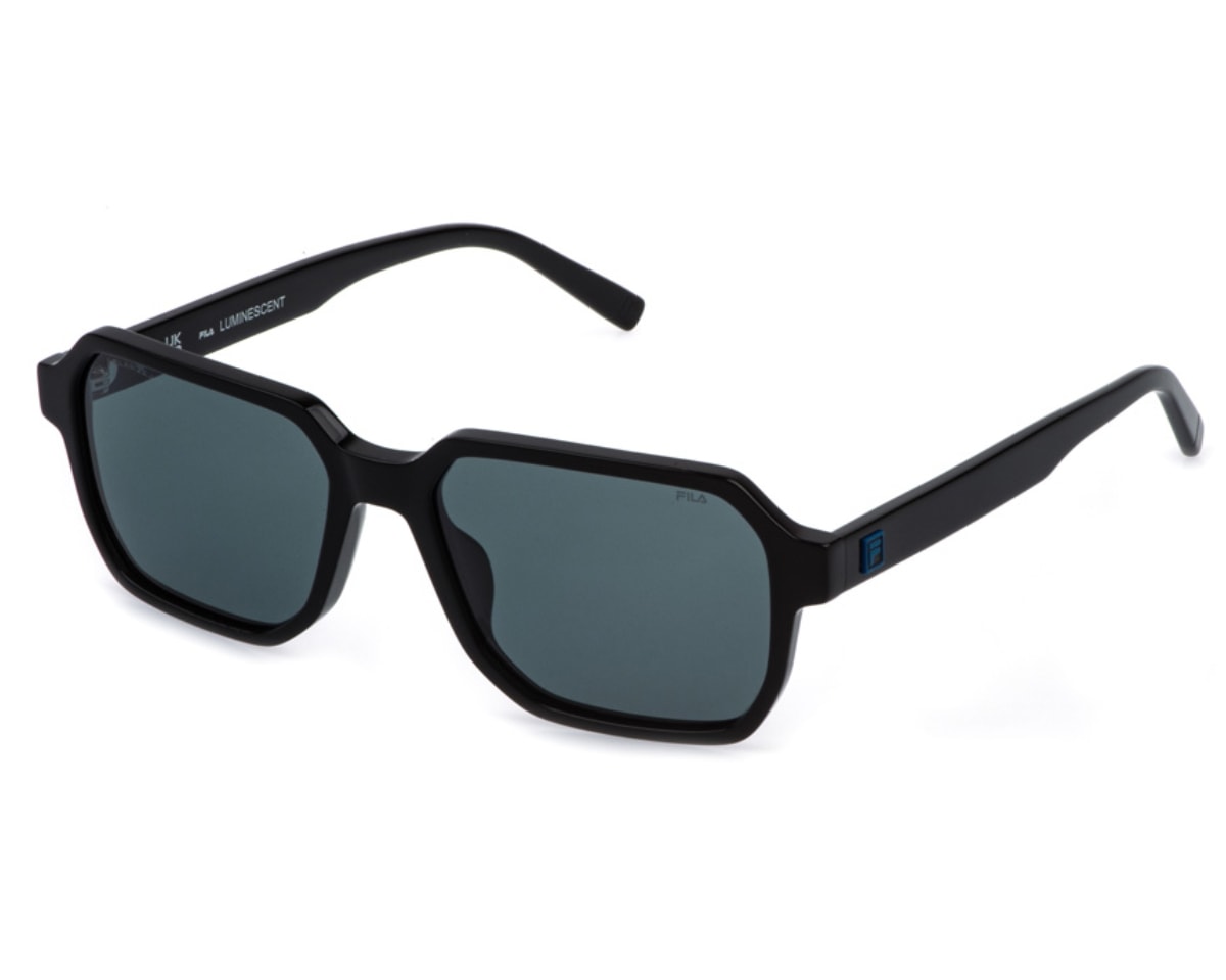 Óculos de Sol Fila Luminescent Preto Polarizado SFID19 700Z-56