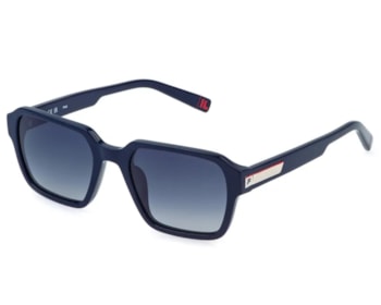 Óculos de Sol Fila Metal Detail Azul Polarizado SFIA12V D82P-53