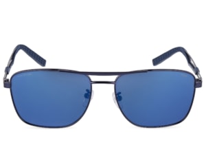Óculos de Sol Fila Rubber Mania Azul Brilho Polarizado SFID23 SBJP-59