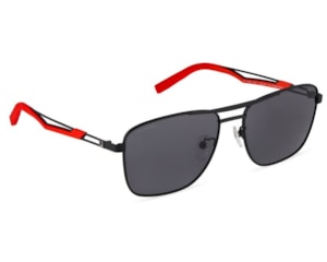 Óculos de Sol Fila Rubber Mania Preto Polido Polarizado SFID23 531P-59