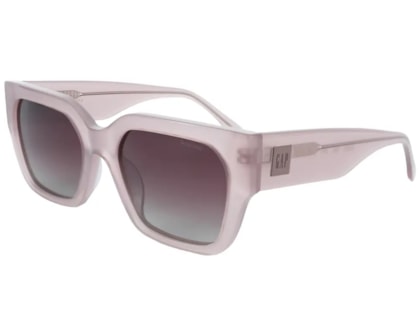 Óculos de Sol GAP Bege Marrom Polarizado SGP807 0PIN-53