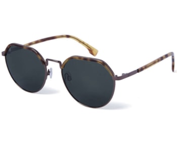 Óculos de Sol GAP Havana Cinza Polarizado SGP819 0SLW-55