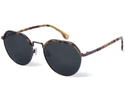 Óculos de Sol GAP Havana Cinza Polarizado SGP819 0SLW-55