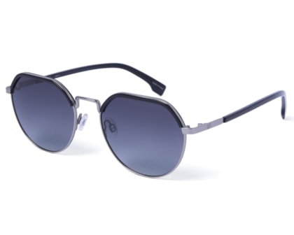 Óculos de Sol GAP Preto Cinza Polarizado SGP819 SVBK-55