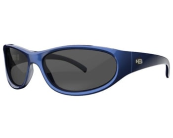 Óculos de Sol HB A New Species Metallic Blue Gray