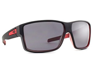 Óculos de Sol HB Big Vert Matte Black On Red Gray