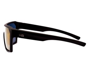 Óculos de Sol HB Carvin 2.0 Matte Black Gold Chrome
