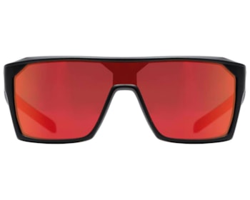 Óculos de Sol HB Carvin 2.0 Matte Black Red Chrome