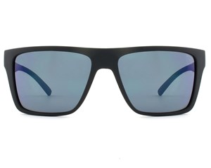 Óculos de Sol HB Floyd Matte Black Espelhado Azul