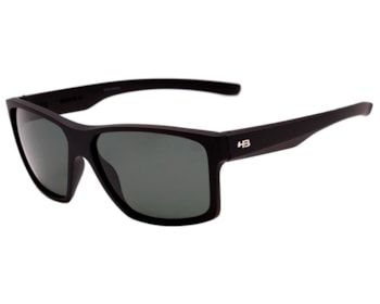 Óculos de Sol HB Freak Matte Black Polarizado Gray