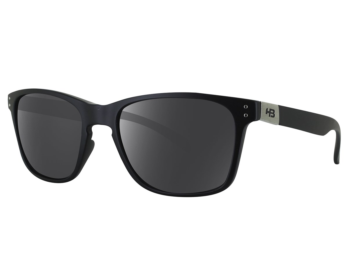 Óculos de Sol HB Gipps II Matte Black Polarized Gray