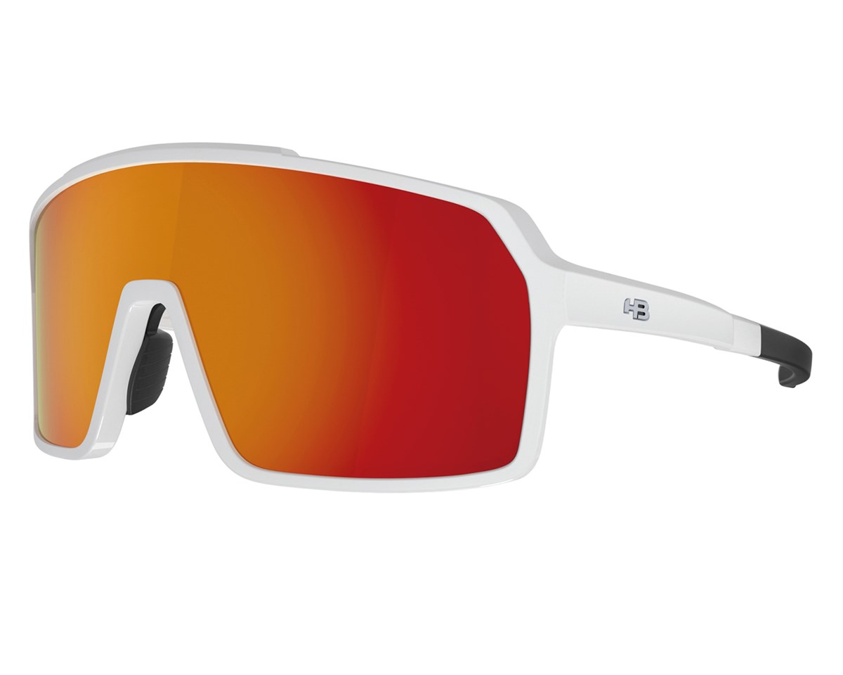Óculos de Sol HB Grinder Pearled White Orange Chrome
