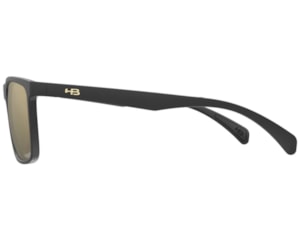 Óculos de Sol HB Iconic Matte Black Gold Chrome