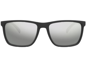 Óculos de Sol HB Iconic Matte Black Print Carbon Fiber Silver