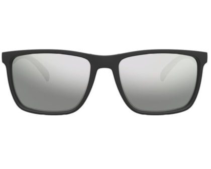 Óculos de Sol HB Iconic Matte Black Print Carbon Fiber Silver