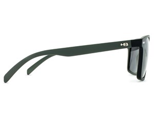 Óculos de Sol HB Nevermind Matte Black Army Gray