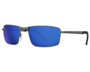 Óculos de Sol HB New Cyclops Matte Chrome Blue Chrome