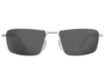 Óculos de Sol HB New Cyclops Matte Nickel Gray