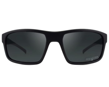 Óculos de Sol HB Overkill Matte Black Gray Polarizado