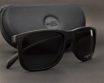 Óculos de Sol HB Ozzie Matte Black Gray Polarizado