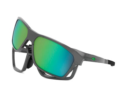 Óculos de Sol HB Presto Clip On Graphene/Green Green Chrome